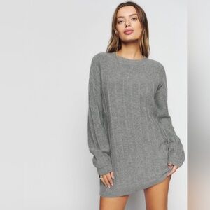 Reformation Harriet Wool Sweater Dress